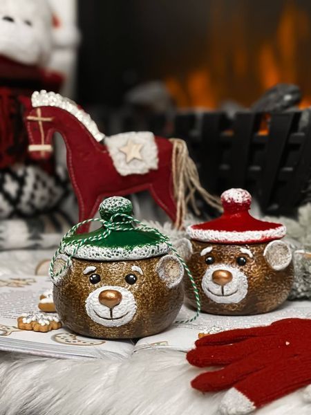 🐻&zwj;❄️ Свічка &laquo;Зимовий Ведмедик&raquo; 1113766424_c1 фото