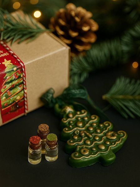 🎄 Набір аромасаше &laquo;Новорічні іграшки&raquo; 111376780 фото