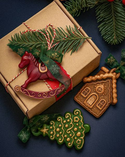 🎄 Набір аромасаше &laquo;Новорічні іграшки&raquo; 111376780 фото