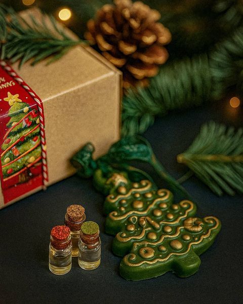 🎄 Набір аромасаше &laquo;Новорічні іграшки&raquo; 111376780 фото