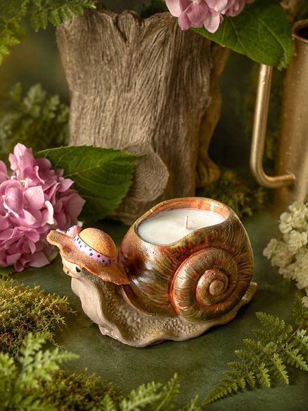 🐌 Свеча-улитка &laquo;Пані Неспішка&raquo; 111377054 фото