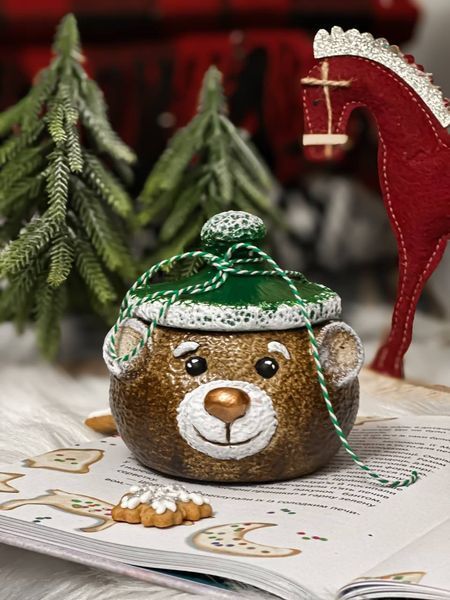 🐻&zwj;❄️ Свічка &laquo;Зимовий Ведмедик&raquo; 1113766424_c1 фото