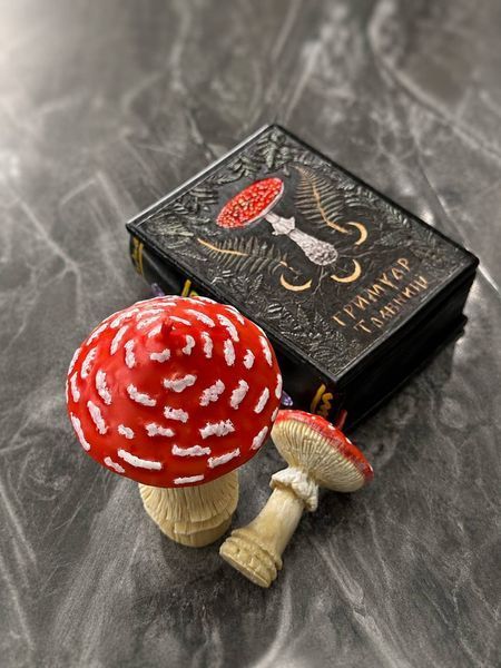 🍄 Набір з 3х свічок &laquo;Гримуар Травниці&raquo; 111376992 фото