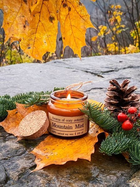 🍁 Свічка "Aroma of cozy autumn" 11376465 фото