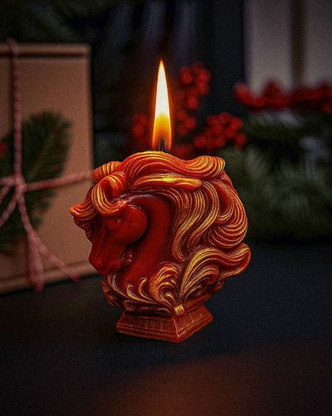 🐎 Свічка талісман &ldquo;Вогняний Кінь 2026&rdquo; 111376782 фото