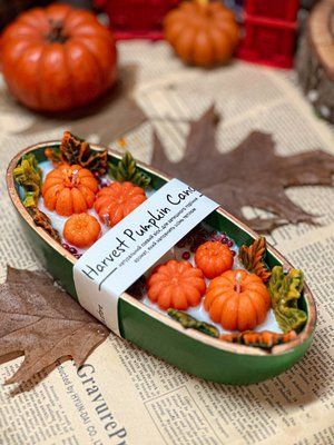 🕯️ Свеча "Harvest Pumpkin Candle" 1113766372 фото