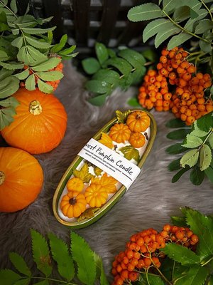 🕯️ Свічка "Harvest Pumpkin Candle" 1113766372 фото