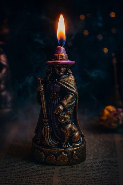 🕸 Свеча &laquo;Ведьма&raquo; 111376718 фото