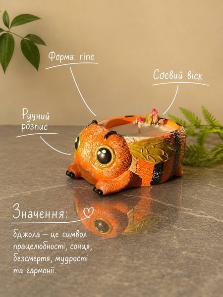 🐝 Свеча &laquo;Пчела&raquo; 111377030 фото