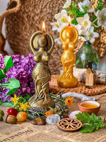 🌍 Свічка «Богиня - Велика Матір» 111376998 фото 🌍 Свічка «Богиня - Велика Матір» 111376998 фото