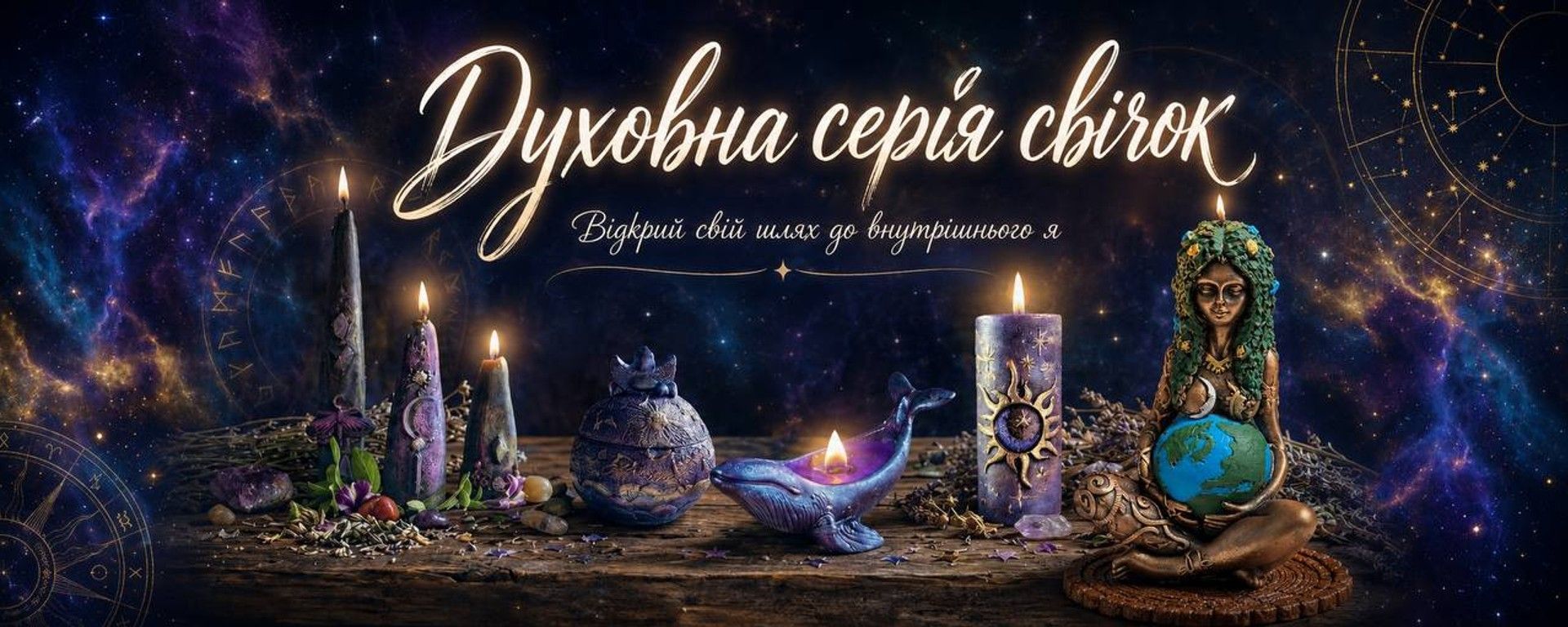 Свечи LavaAromaCandles для медитации, йоги и духовных практик