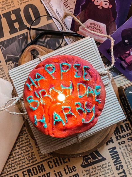 🥮 Свічка "Harry Potter Birthday Cake" 10705797 фото