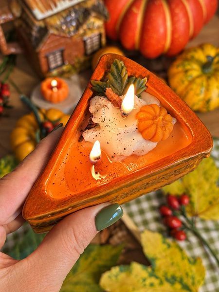🥧 Свічка &laquo;Pumpkin Pie - Гарбузовий пиріг&raquo; 111377092 фото