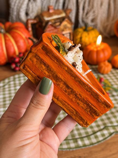 🥧 Свічка &laquo;Pumpkin Pie - Гарбузовий пиріг&raquo; 111377092 фото