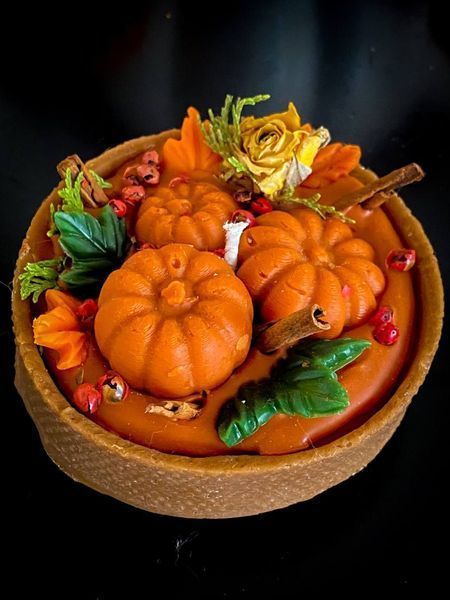 🍂 Свічка &laquo;Гарбузова тарталетка&raquo; 11376356 фото