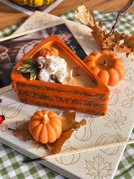 🥧 Свічка &laquo;Pumpkin Pie - Гарбузовий пиріг&raquo; 111377092 фото
