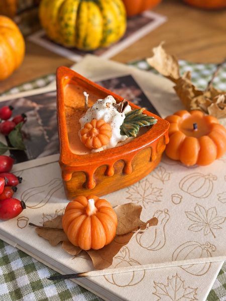 🥧 Свічка &laquo;Pumpkin Pie - Гарбузовий пиріг&raquo; 111377092 фото