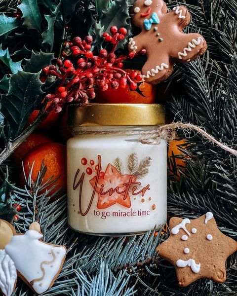 🌲 Серія свічок &ldquo;Winter to go miracle time" 10705800 фото