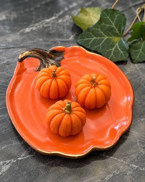 🎃 Подставка для свечей "Тыква" 11376362 фото