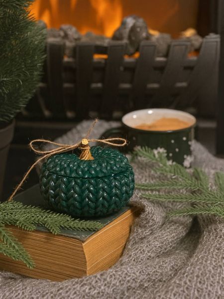 🧶 Свічка "Hygge Pumpkin" 111376736_c1 фото