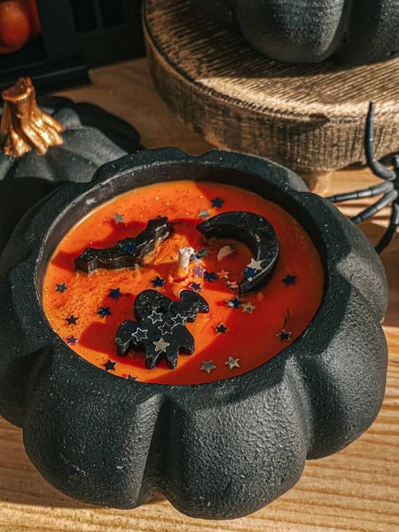 🎃 Свічка «Black Pumpkin” 11376423 фото