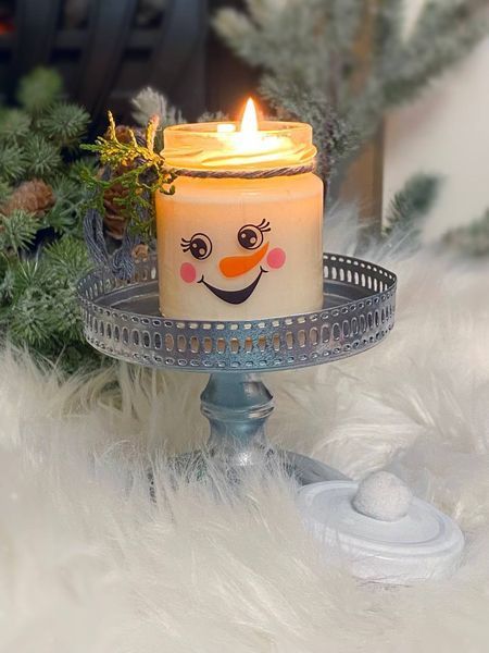 🌲 Свічка &laquo;Снігова казка&raquo; 11376483 фото