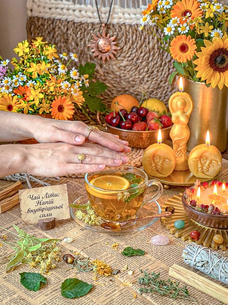 Чай Литы — травяной напиток для ритуала | Lava Candles